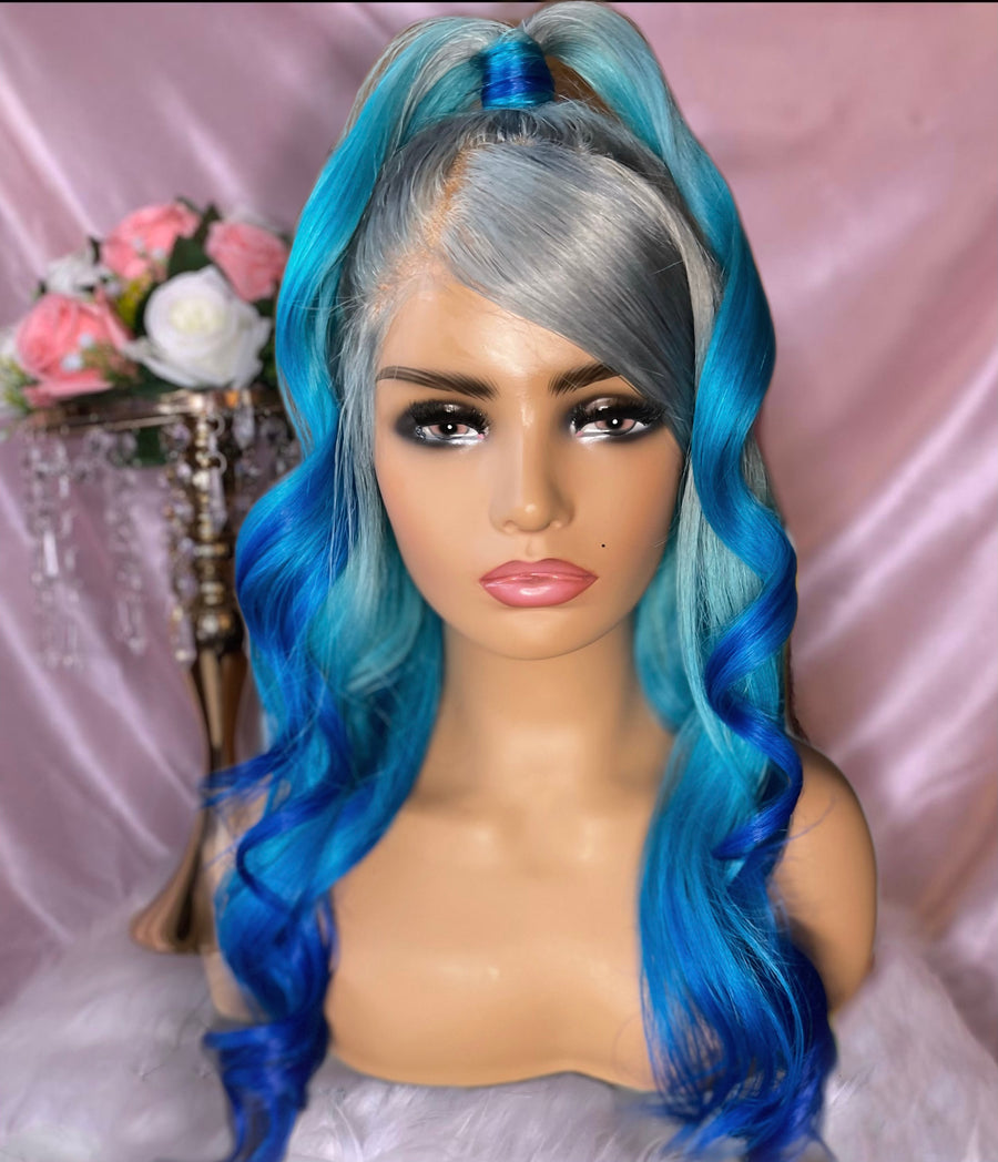 Erykah Blue Ombré Lace Frontal Wig