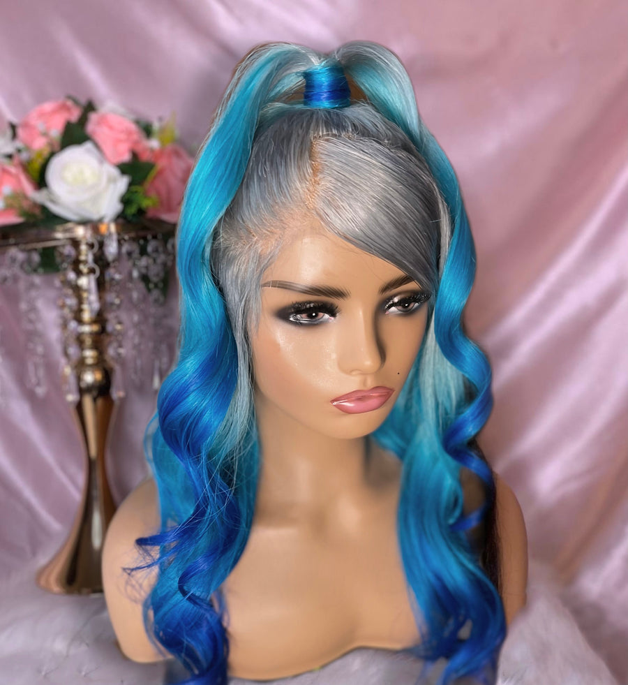 Erykah Blue Ombré Lace Frontal Wig